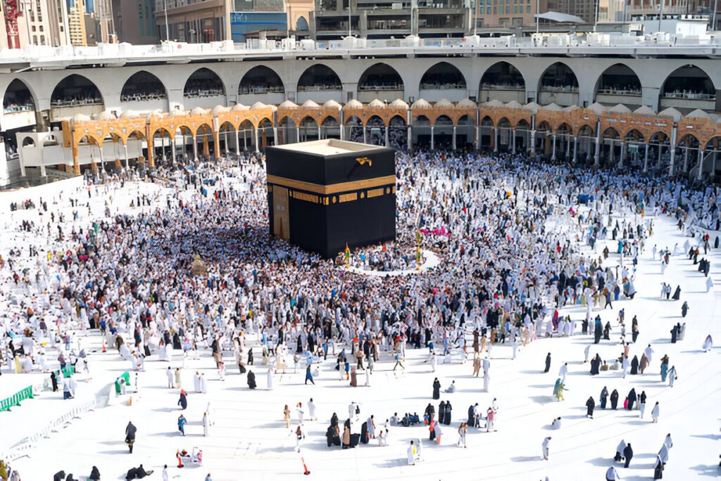 Walking Around the Kaaba (Tawaf)