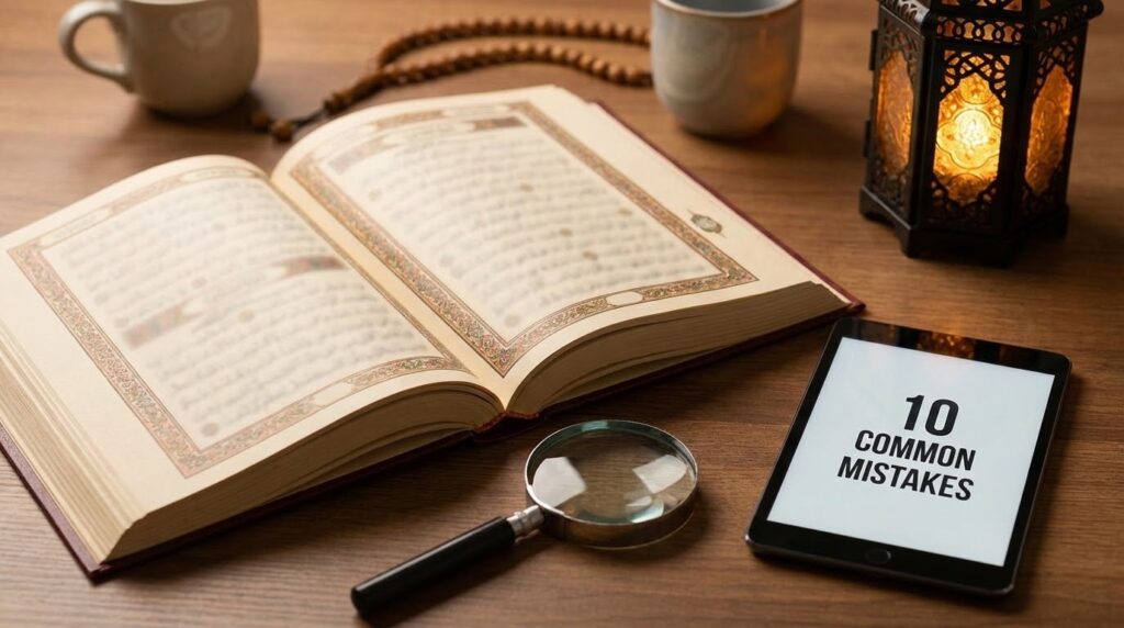 10 Common Tajweed Mistakes