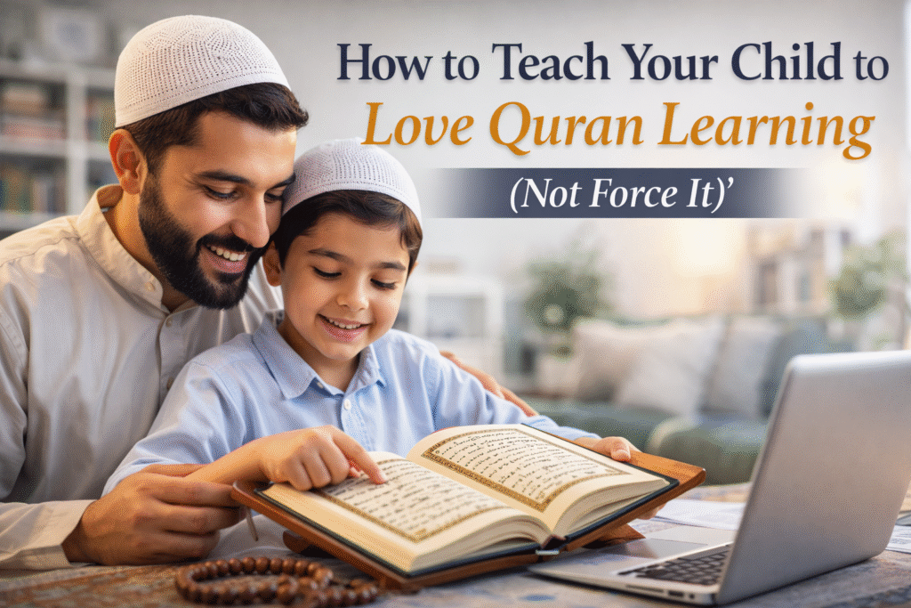 How to Teach Your Child to Love Quran Learning (Not Force It) A Parent's Complete Guide