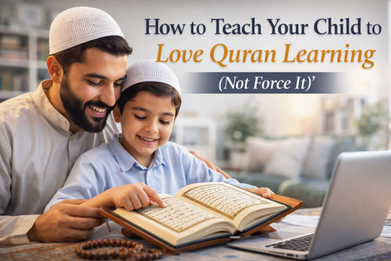How to Teach Your Child to Love Quran Learning (Not Force It) A Parent's Complete Guide